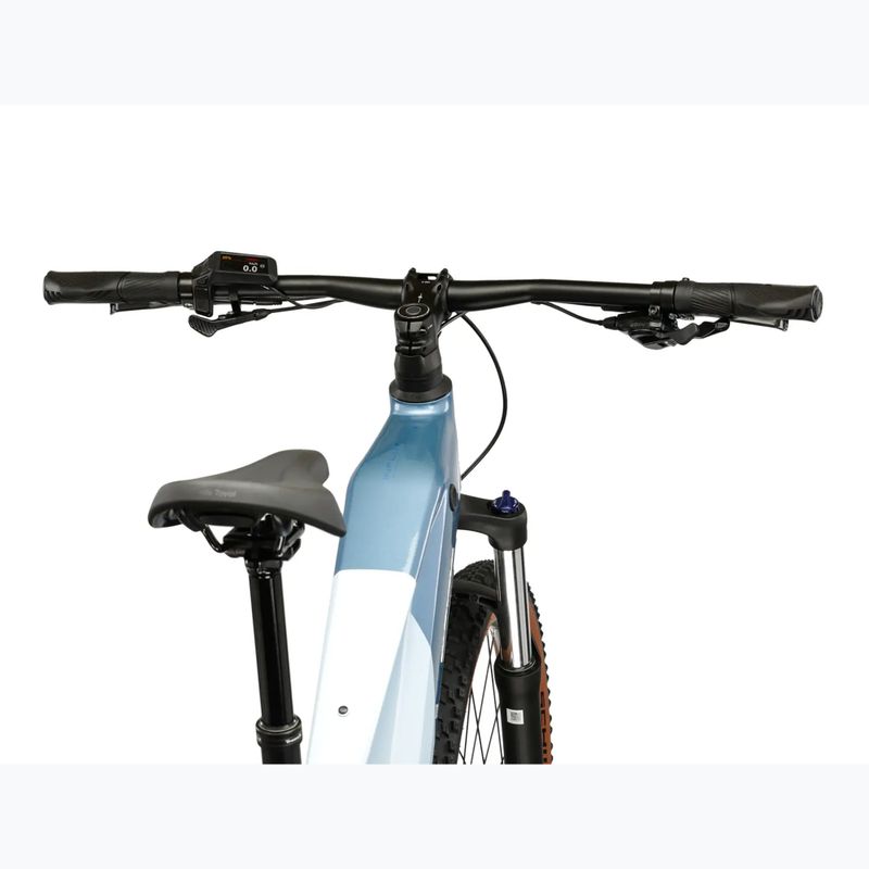 Rower elektryczny damski KROSS Influx Hyb 3.0 29 el. 800 Wh niebieski/błękitny/połysk 5