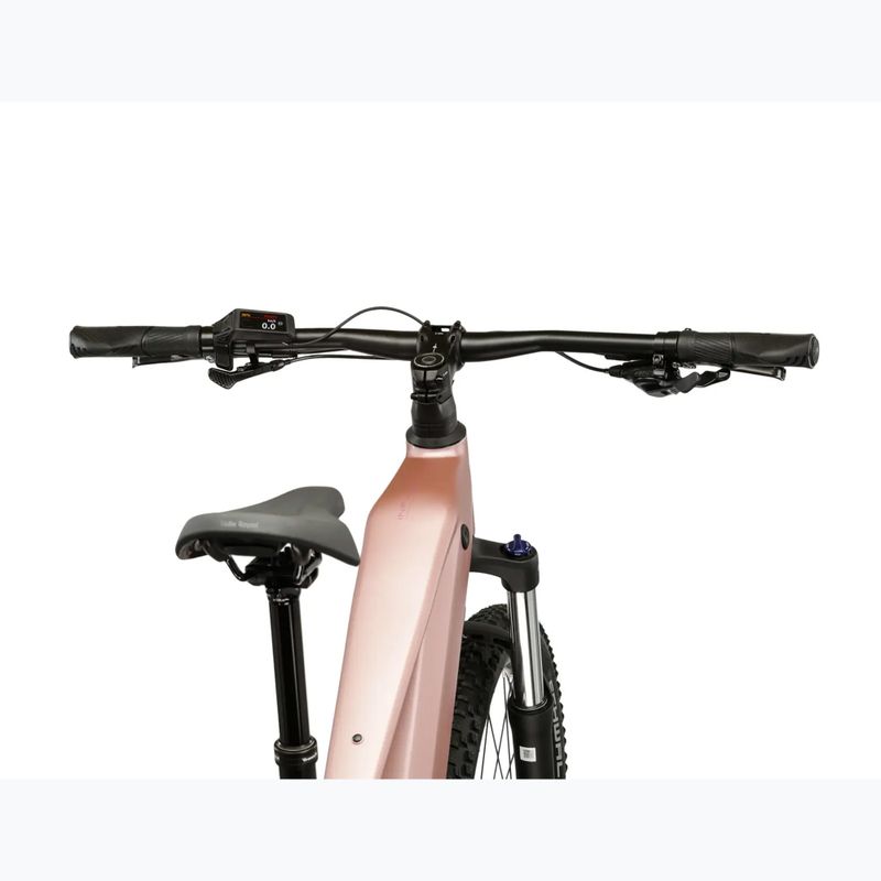 Rower elektryczny damski KROSS Influx Hyb 3.0 27,5 el. 800 Wh różowy/bordowy/matowy 5