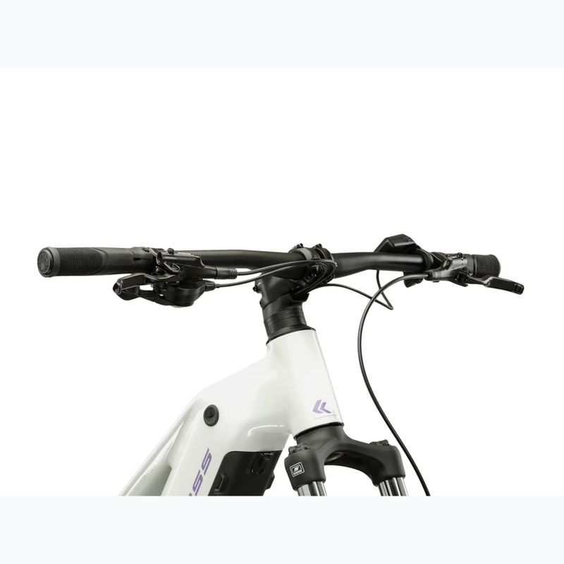 Rower elekryczny damski KROSS Influx Hyb 2.0 29 el. 600 Wh perłowy/fioletowy/połysk 3