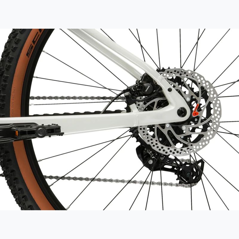 Rower elekryczny damski KROSS Influx Hyb 2.0 29 el. 600 Wh perłowy/fioletowy/połysk 10