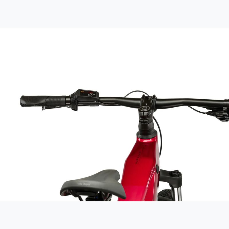 Rower elekryczny KROSS Influx Hyb 2.0 29 el. 600 Wh rubinowy/czarny/połysk 5