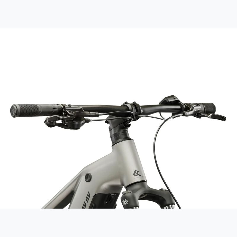 Rower elekryczny KROSS Influx Hyb 2.0 29 el. 600 Wh srebrny/czarny/matowy 4