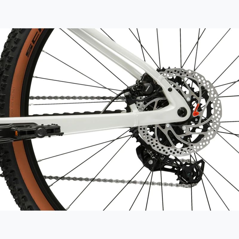 Rower elekryczny damski KROSS Influx Hyb 2.0 27,5 el. 600 Wh perłowy/fioletowy/połysk 12