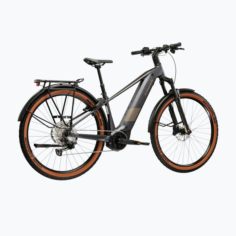 Rower elektryczny KROSS Influx Suv Hyb 4.0 800 29 el. grafitowy/złoty/matowy 3