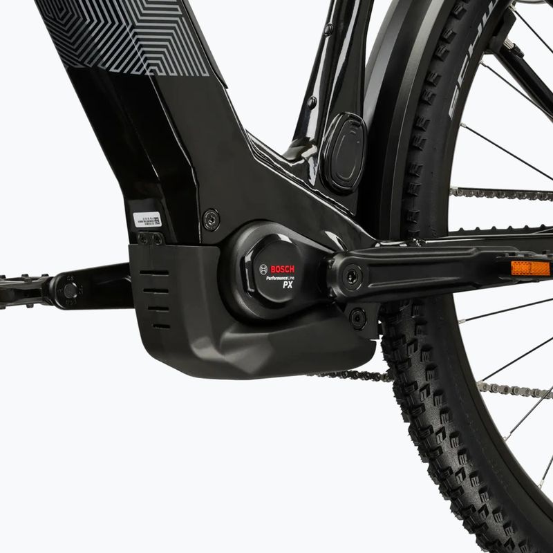 Rower elektryczny KROSS Influx Suv Hyb 3.0 29 el. 800 Wh czarny/srebrny/połysk 10