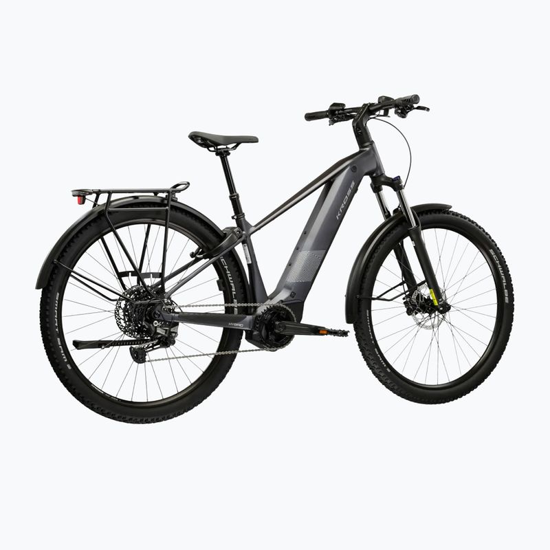 Rower elektryczny KROSS Influx Suv Hyb 3.0 29 el. 800 Wh grafitowy/srebrny/matowy 3