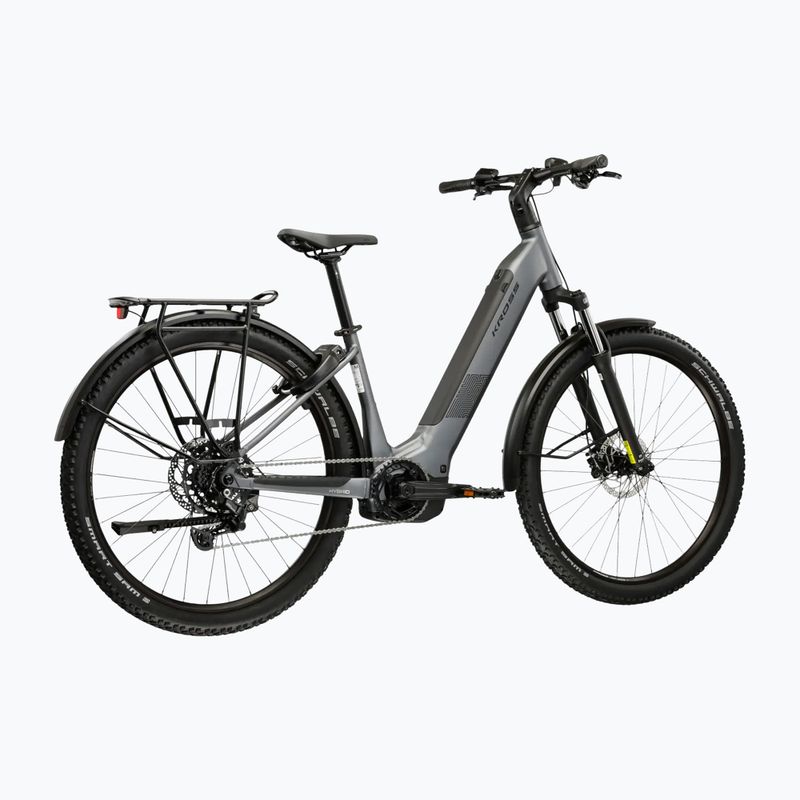 Rower elektryczny KROSS Influx Suv Hyb 2.0 600 29 el. szary/czarny/matowy 3