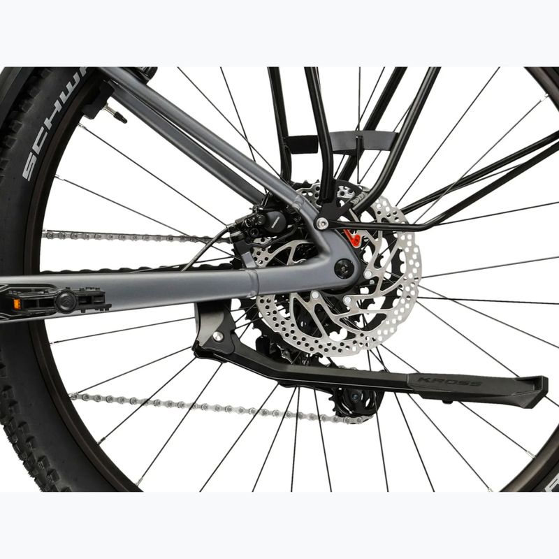 Rower elektryczny KROSS Influx Suv Hyb 2.0 600 29 el. szary/czarny/matowy 11