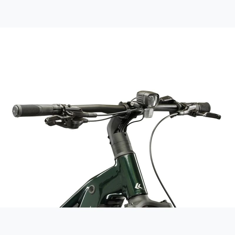 Rower elektryczny KROSS Influx Suv Hyb 2.0 600Wh zielony/srebrny/połysk 4