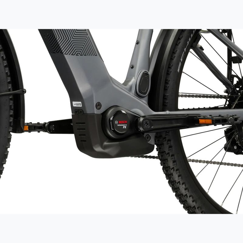 Rower elektryczny KROSS Influx Suv Hyb 2.0 600Wh LS 29" szary/czarny/mat 10