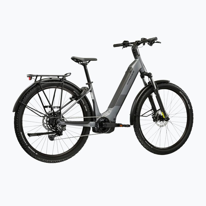 Rower elektryczny KROSS Influx Suv Hyb 2.0 600Wh LS 27,5" szary/czarny/mat 3