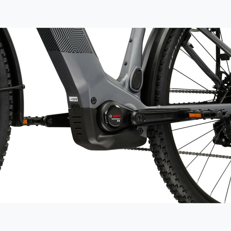 Rower elektryczny KROSS Influx Suv Hyb 2.0 600Wh LS 27,5" szary/czarny/mat 10