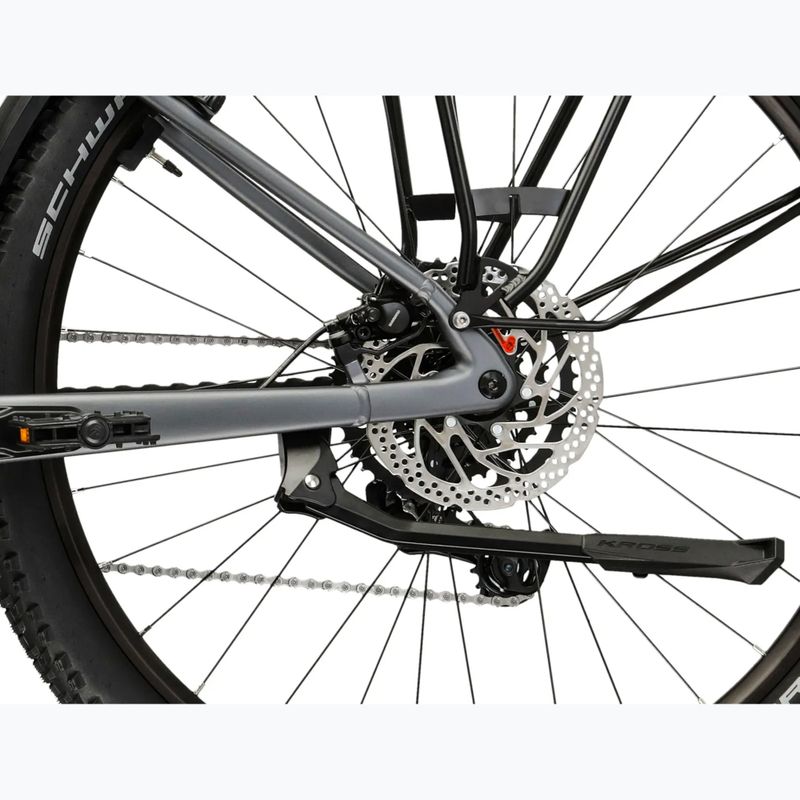 Rower elektryczny KROSS Influx Suv Hyb 2.0 600Wh LS 27,5" szary/czarny/mat 11