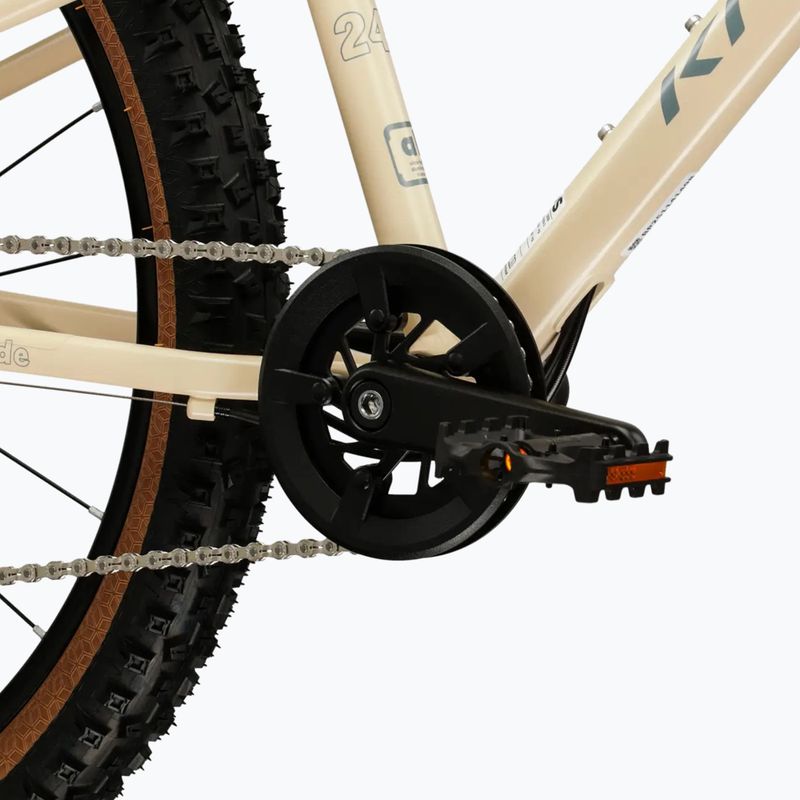 Rower dziecięcy KROSS Liftie 24 X bezowy/szary/matowy 9