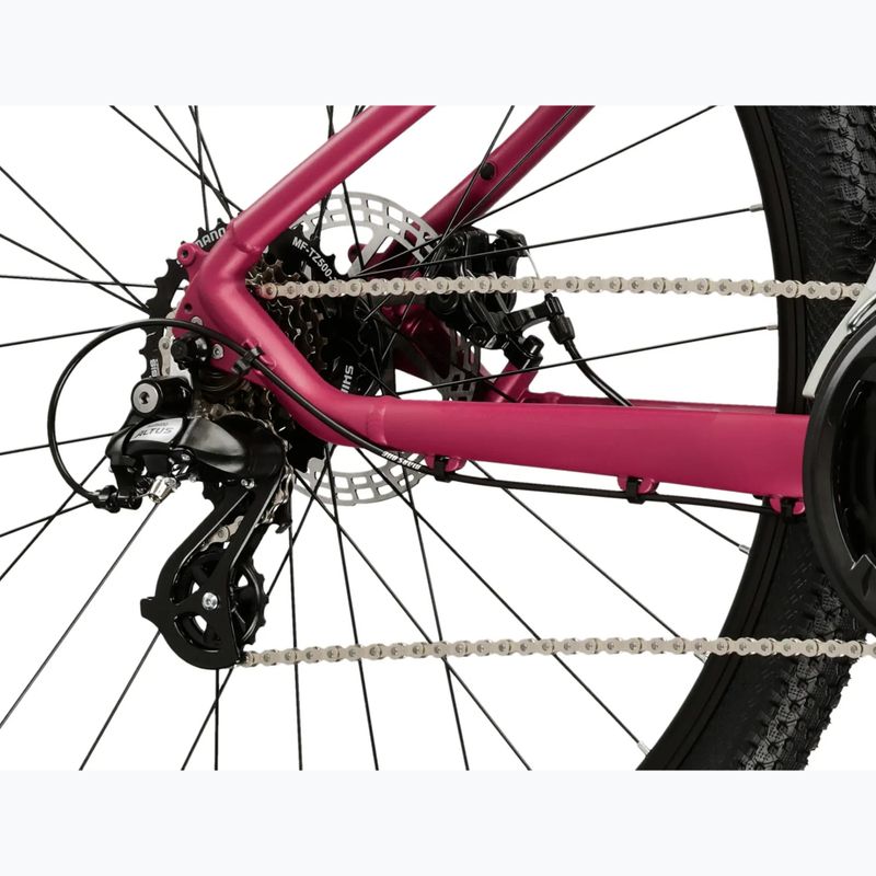 Rower górski damski KROSS Lea 2.0 W 29 różowy/srebrny/matowy 7