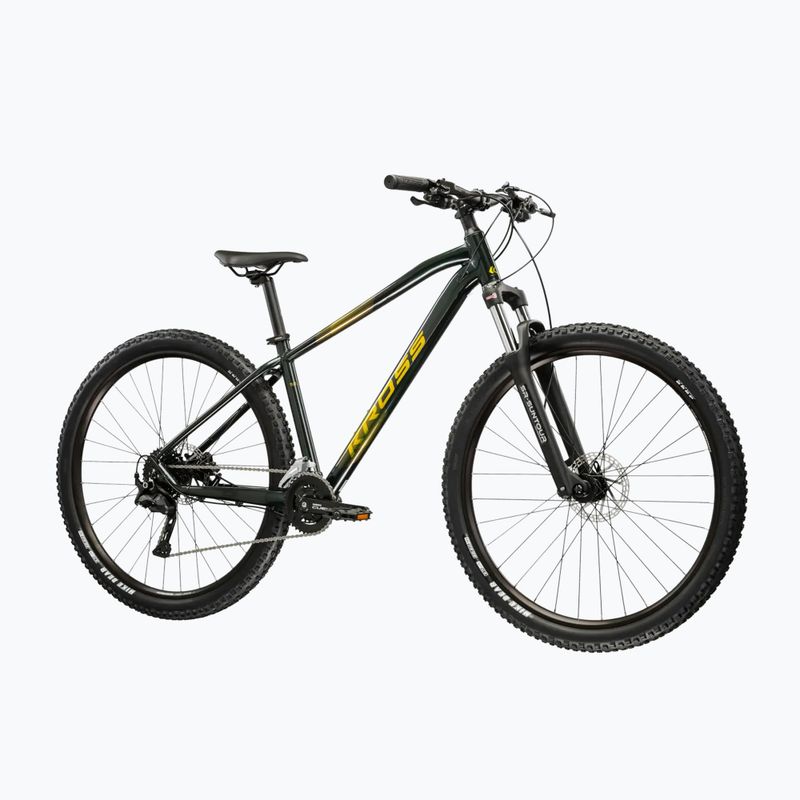 Rower górski KROSS Hexagon 5.0 27.5" zielony/zielony/połysk 2