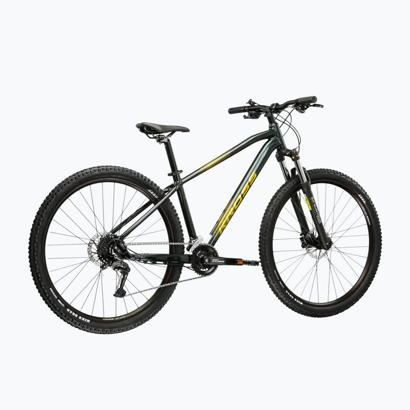 Rower górski KROSS Hexagon 5.0 27.5" zielony/zielony/połysk 3