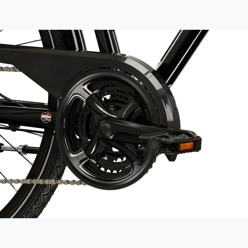 Rower trekkingowy KROSS Trans 3.0 czarny/szary/połysk 8