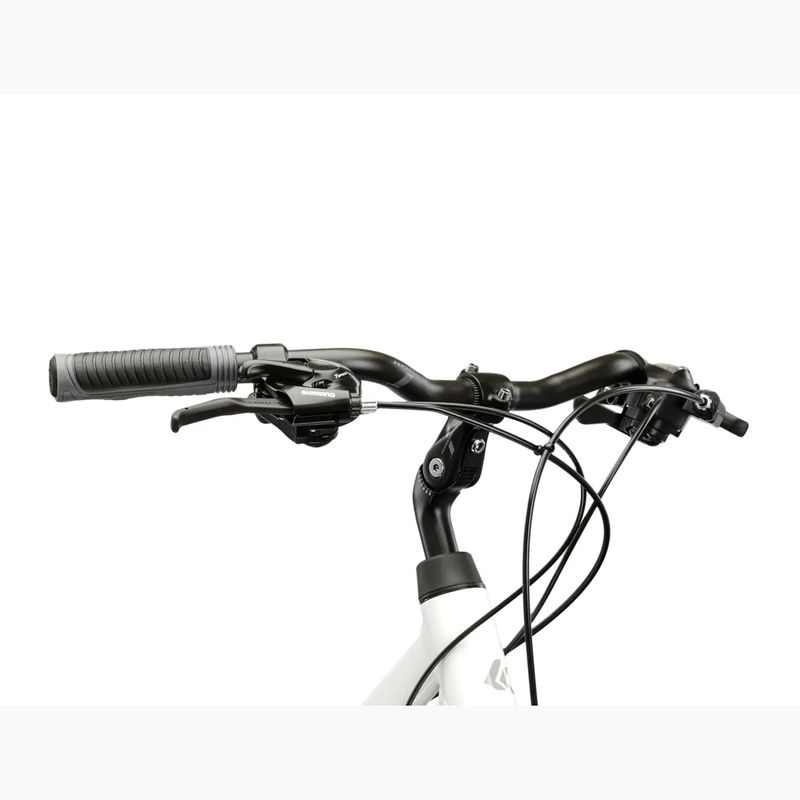 Rower trekkingowy damski KROSS Trans 1.0 W biały/szary/połysk 4