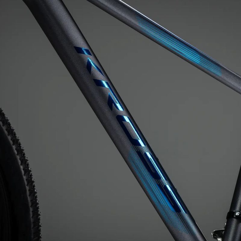 Rower górski KROSS Hexagon X200 27,5" szary/niebieski/mat 15