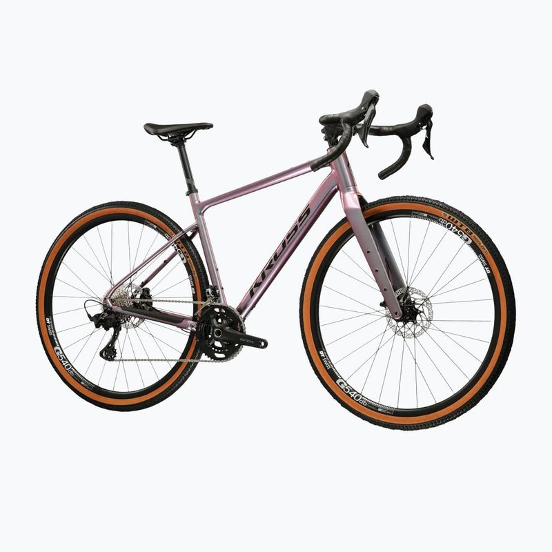 Rower gravelowy KROSS Esker 6.0 kameleon/mat/połysk 2