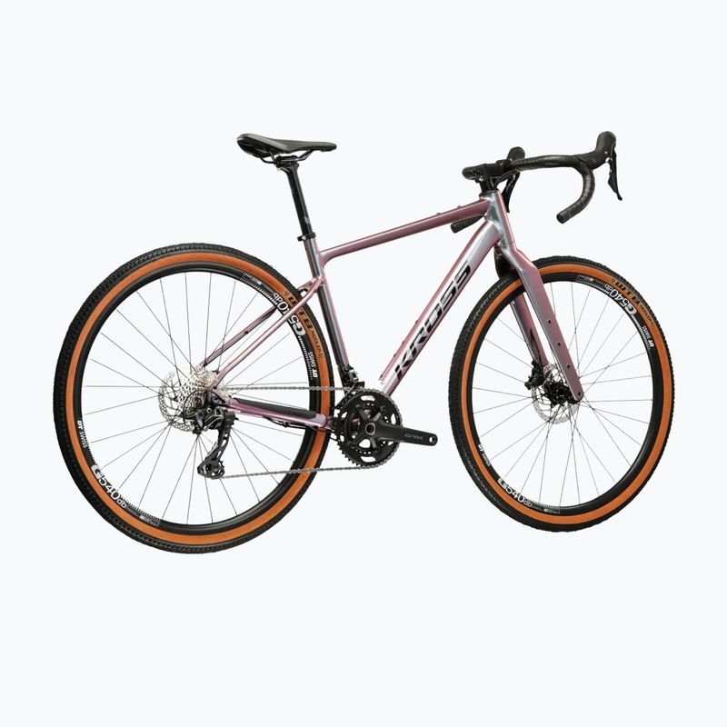 Rower gravelowy KROSS Esker 6.0 kameleon/mat/połysk 3