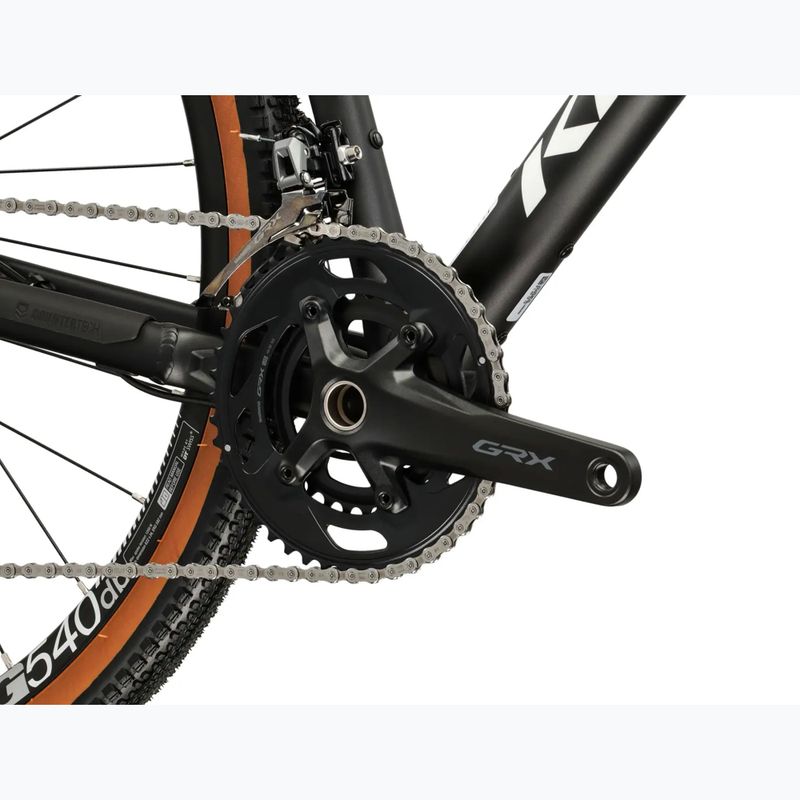 Rower gravelowy KROSS Esker 6.0 czarny/biały/mat/połysk 10