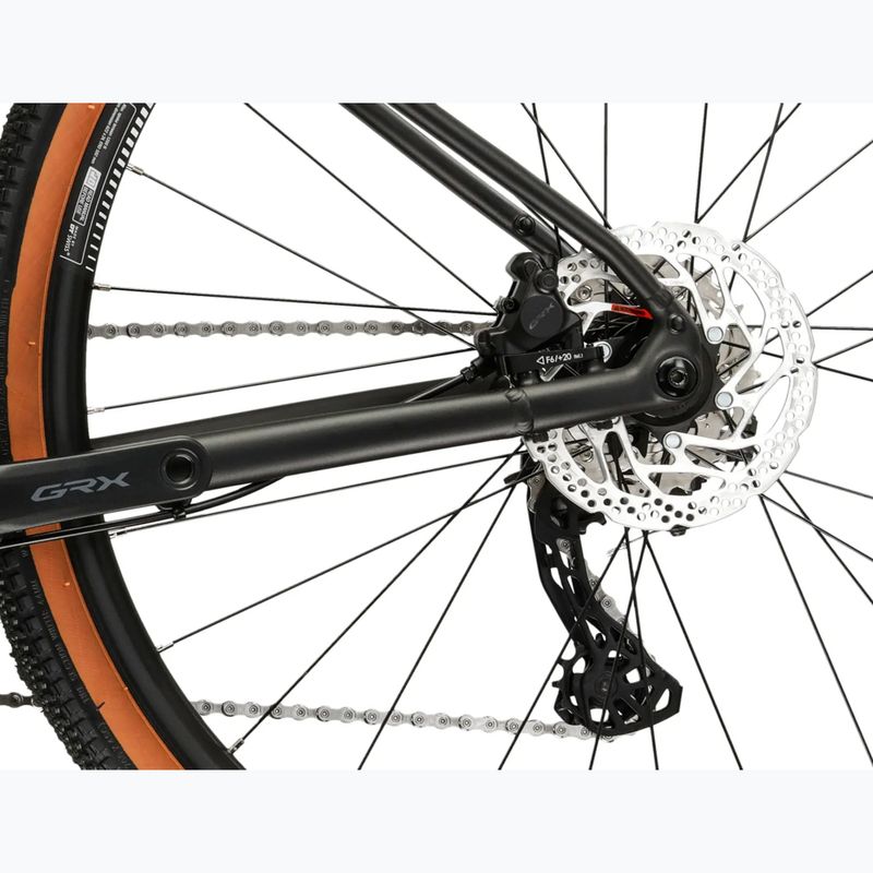 Rower gravelowy KROSS Esker 6.0 czarny/biały/mat/połysk 11
