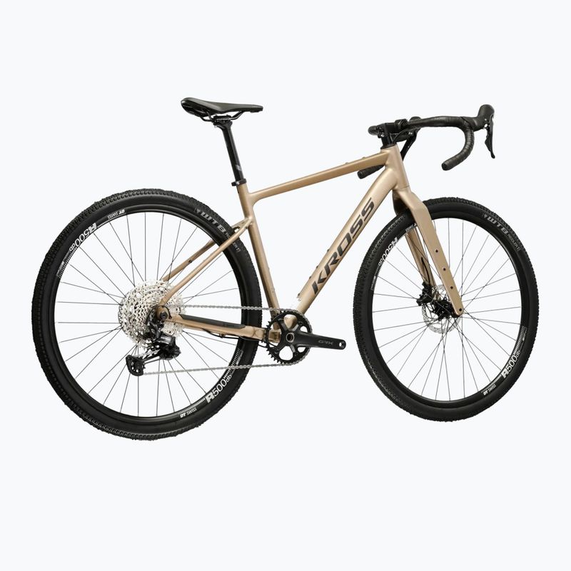 Rower gravelowy KROSS Esker 5.0 tytanowy/czarny/połysk 3