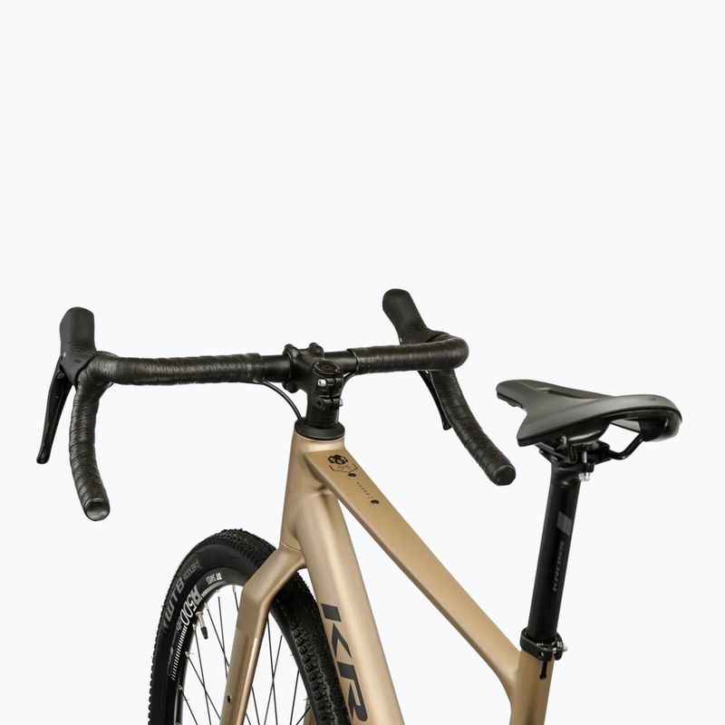 Rower gravelowy KROSS Esker 5.0 tytanowy/czarny/połysk 4