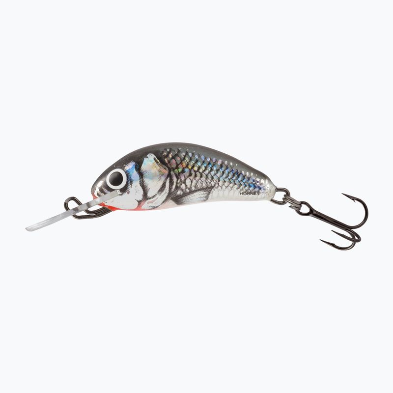 Wobler Salmo Hornet FLO 3.5 cm holographic grey shiner