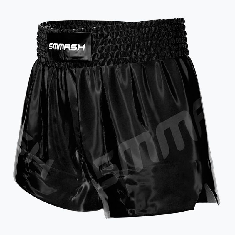 Spodenki treningowe męskie SMMASH Muay Thai Shadow 2.0 czarne 3