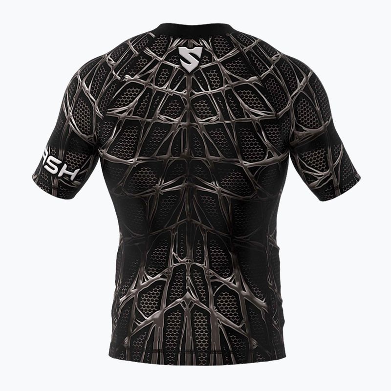 Rashguard męski SMMASH Venomous czarny 2