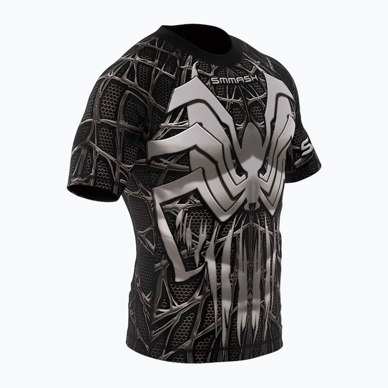 Rashguard męski SMMASH Venomous czarny 3
