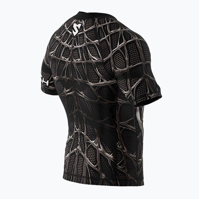 Rashguard męski SMMASH Venomous czarny 5