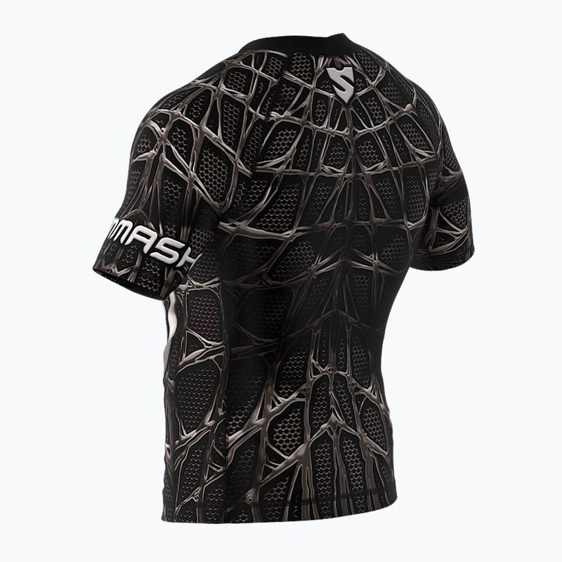 Rashguard męski SMMASH Venomous czarny 6