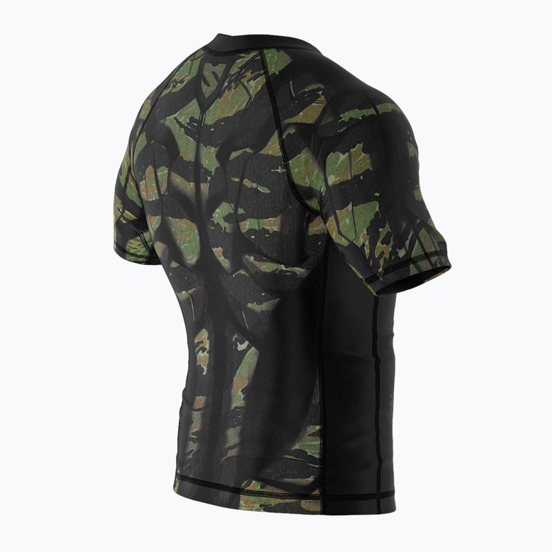 Rashguard męski SMMASH Tiger Armour zielony 5