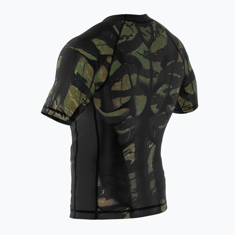 Rashguard dziecięcy SMMASH Tiger Armour zielony 6