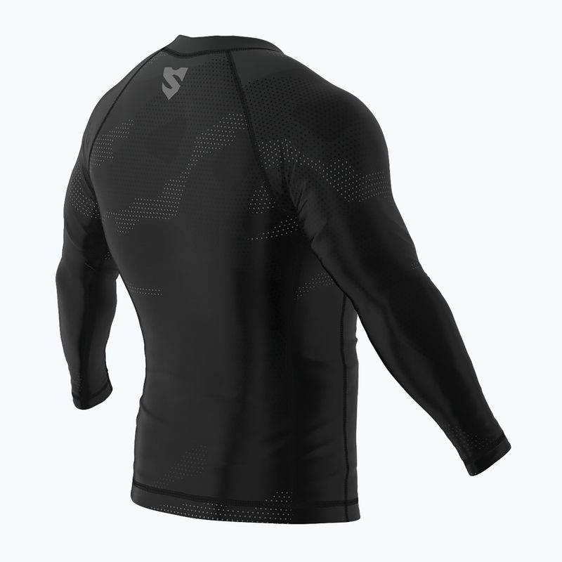 Rashguard longsleeve męski SMMASH Murk czarny 6