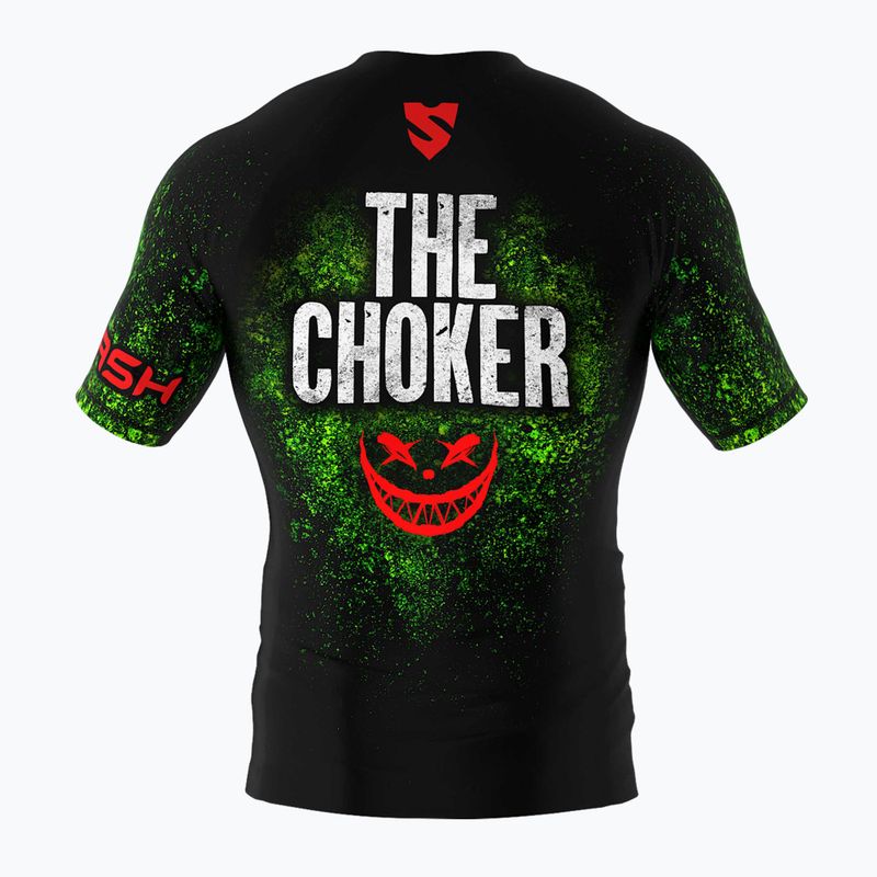 Rashguard męski SMMASH The Choker zielony 2