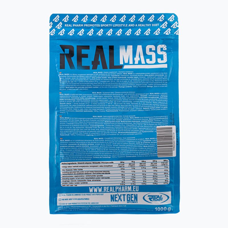 Gainer Real Pharm Real Mass Caramel 2