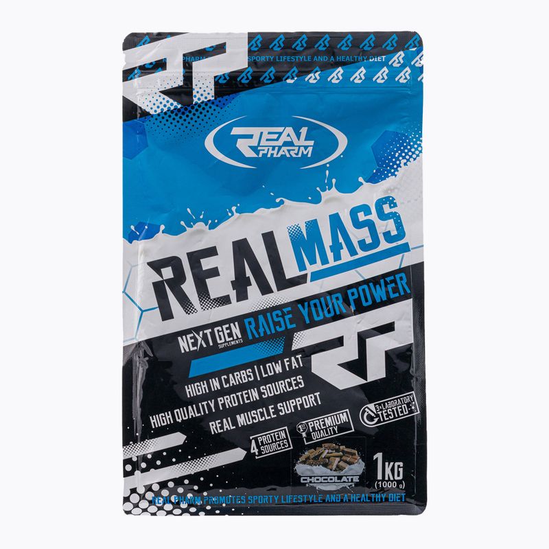 Gainer Real Pharm Real Mass 1 kg chocolate