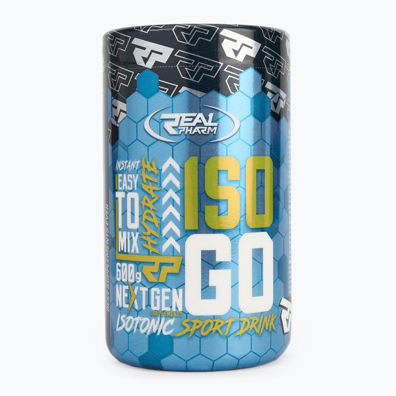 Napój izotoniczny Real Pharm ISO GO 600 g mango-maracuja