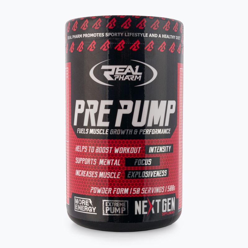 Przedtreningówka Real Pharm Pre Pump 500 g kiwi-winogrono