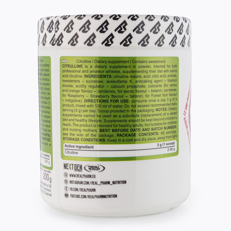 Cytrulina Real Pharm Citruline Forest Fruits 3