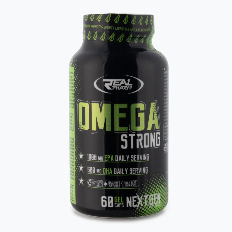 Kwasy tłuszczowe Real Pharm Omega Strong 60 tabs