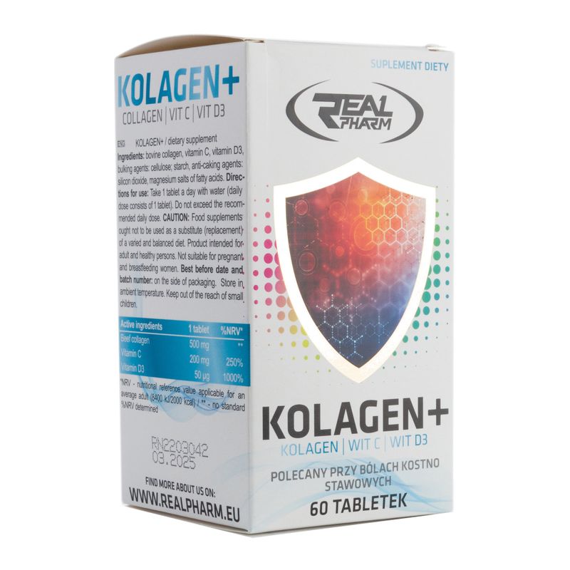 Kolagen Real Pharm Kolagen+ 60 tabs