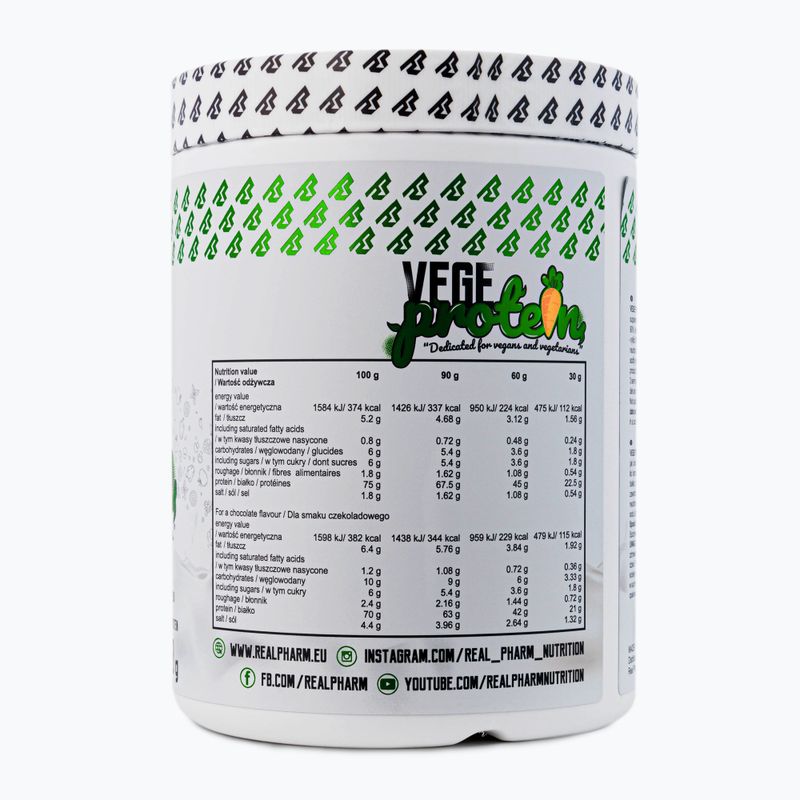 Whey Real Pharm Vege Protein Salted Caramel 2