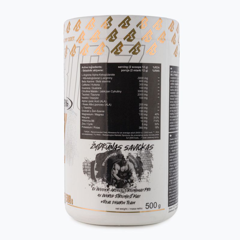 Przedtreningówka Real Pharm Big Z Lemon–Orange 2