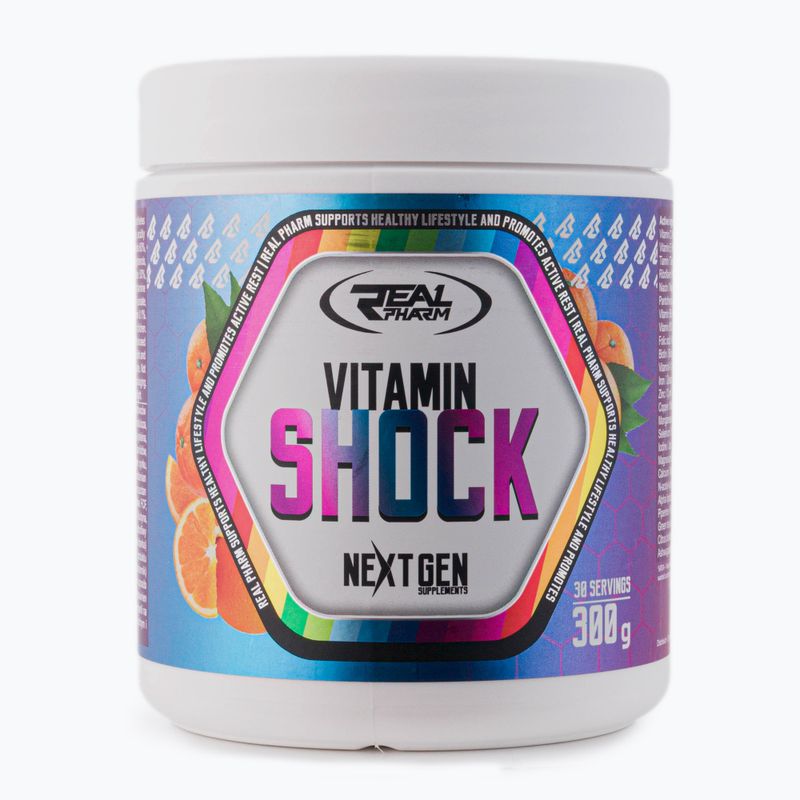 Witaminy Real Pharm Vitamin Shock 300 g orange